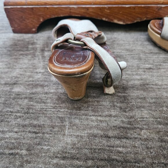 Frye Stephanie Braided Grey 8.5M - Picture 4 of 5